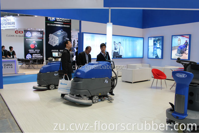 Ukuthengisa okushisayo kwebhethri ukushaja ukugibela owomile we-floor scrubber dryer